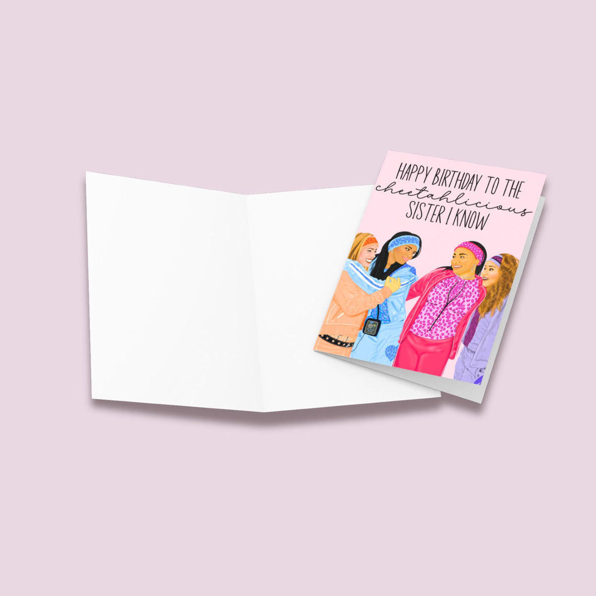Cheetahlicious Birthday Card