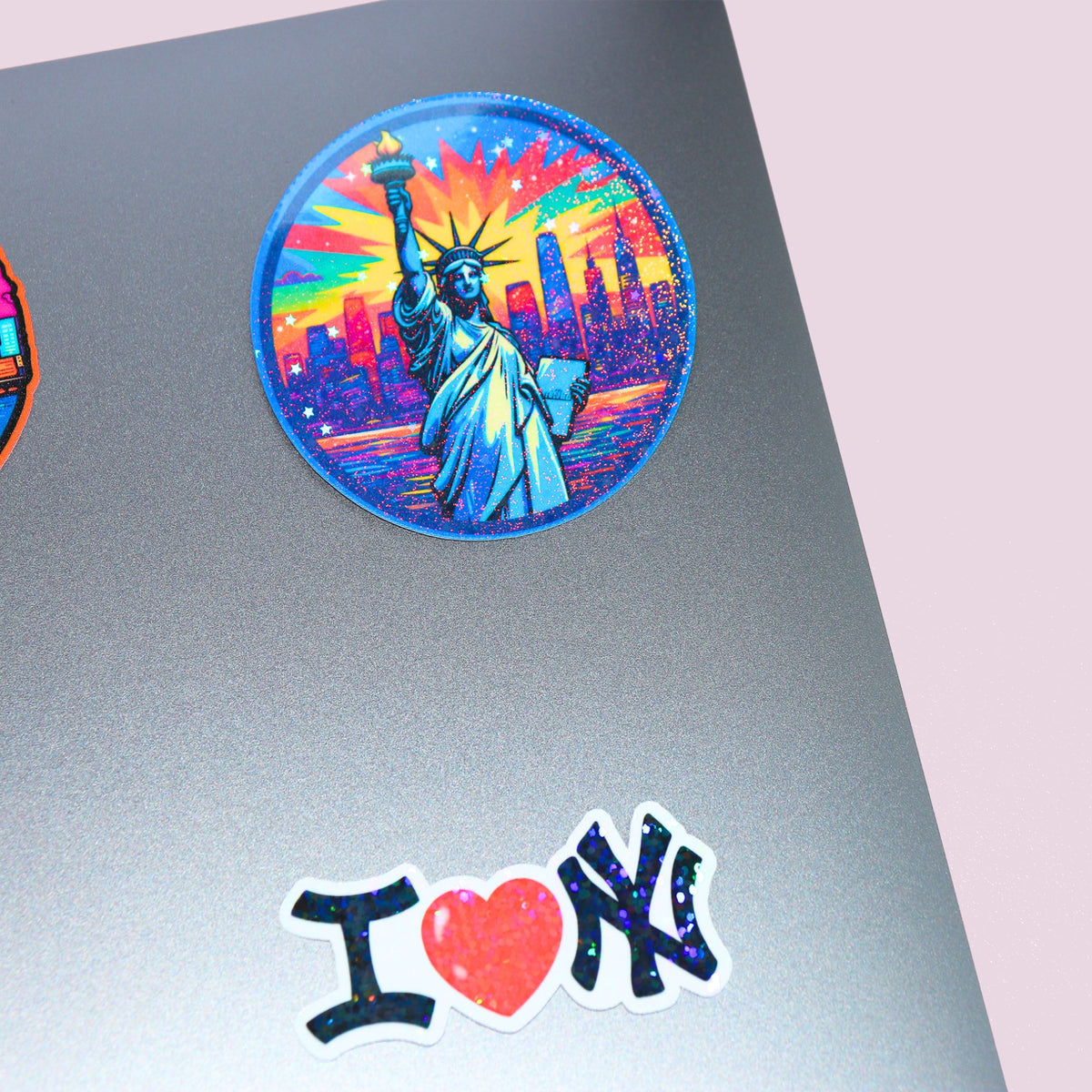 Statue Of Liberty Colorful Sticker