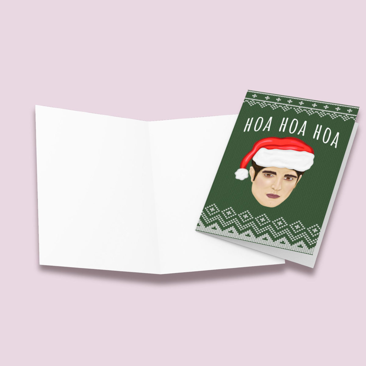 Hoa Hoa Hoa Christmas Card
