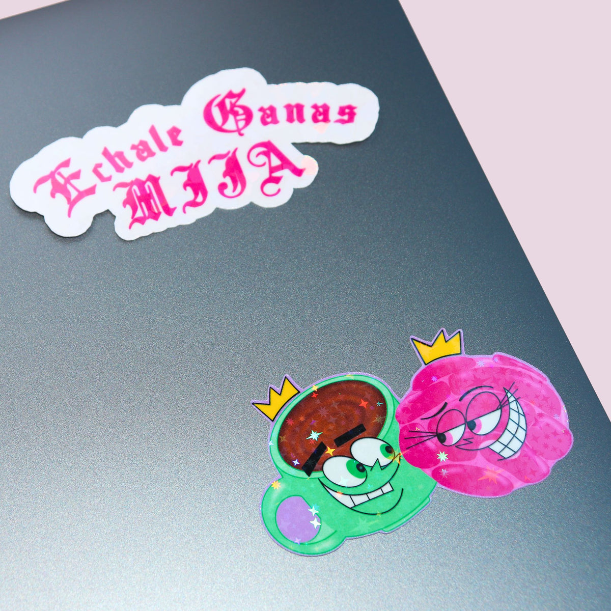 Echale Ganas Mija Pink Sticker