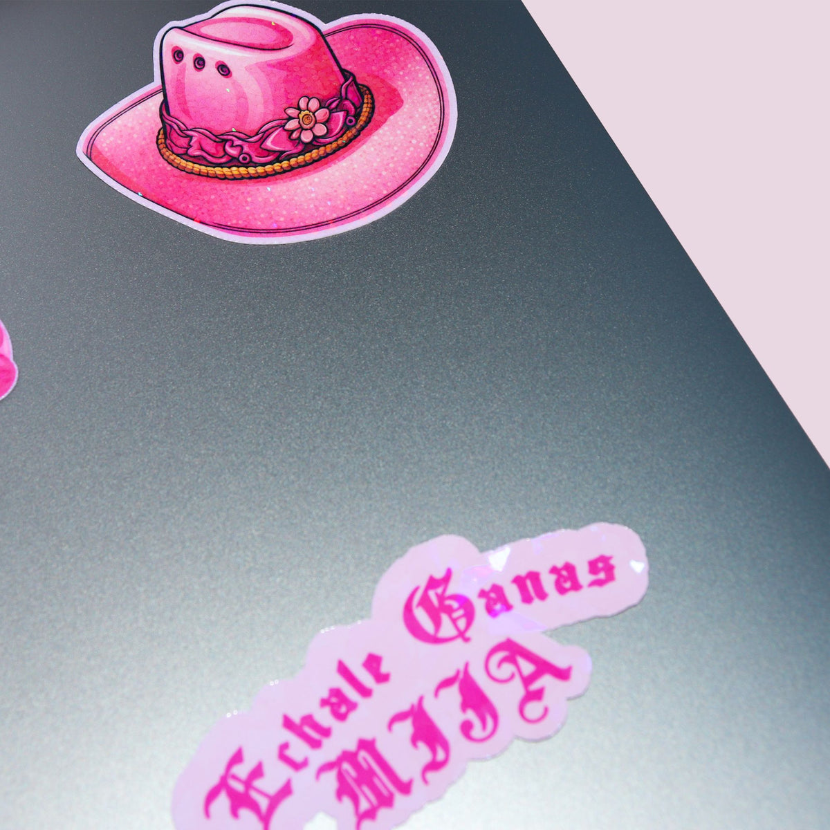 Pink Cowgirl Hat Sticker