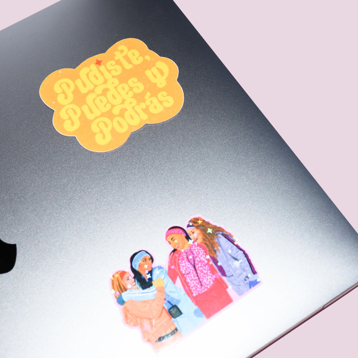 Yellow Pudiste Puedes Y Podras Sticker