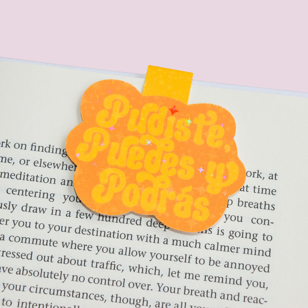Yellow Pudiste Magnetic Bookmark