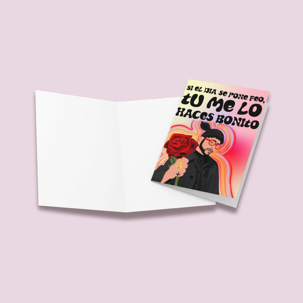 Bunny Valentine's Day Card