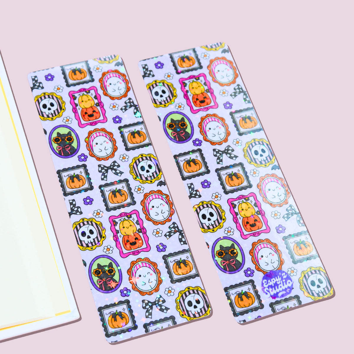 Spooky Halloween Frame Bookmark