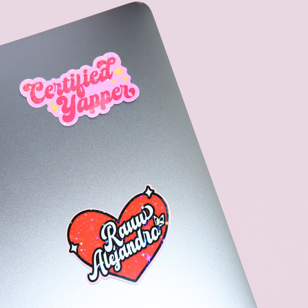 Pink Certified Yapper Sticker
