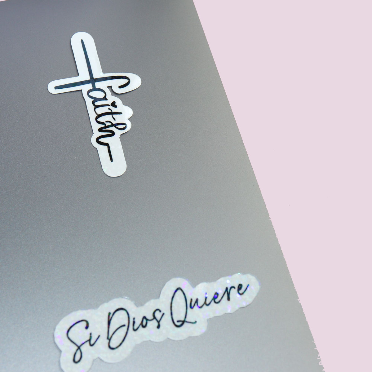 Faith Cross Vinyl Sticker