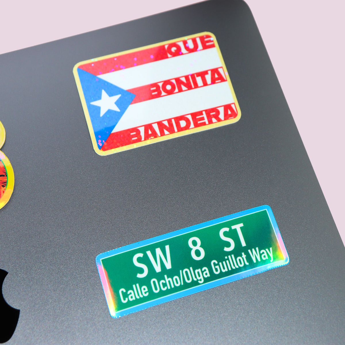 Puerto Rico Que Bonita Bandera Sticker