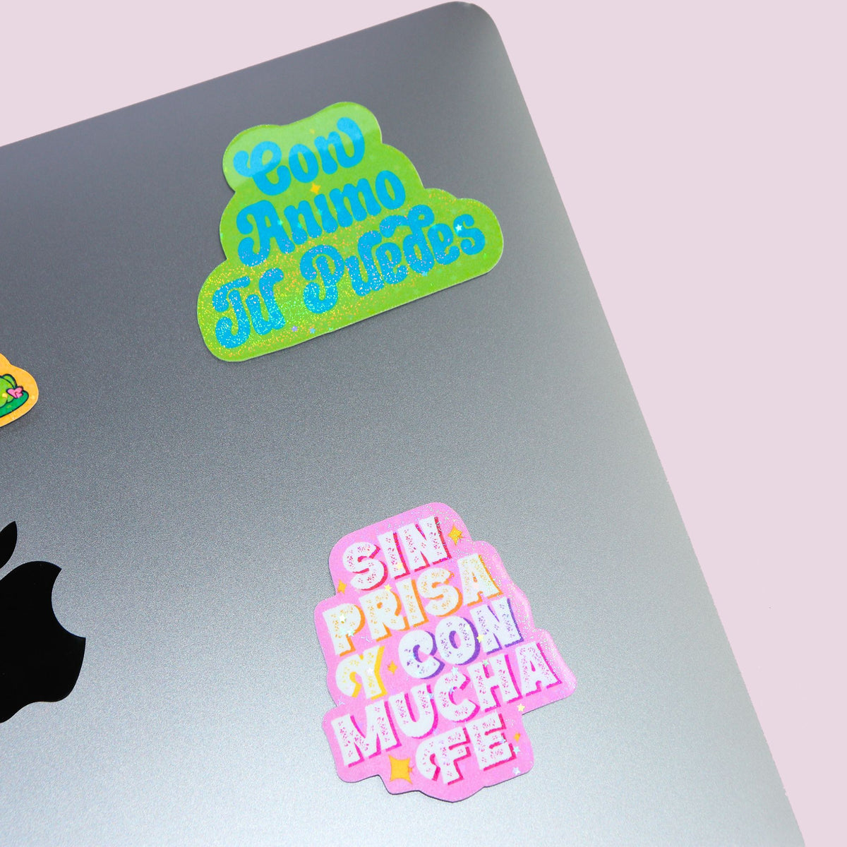 Con Animo Tu Puedes Holographic Sticker