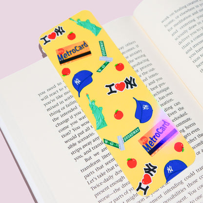 Yellow NYC Icon Bookmark