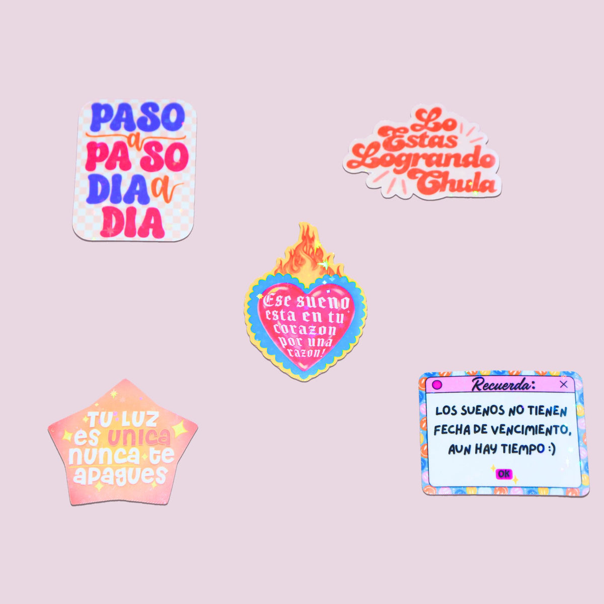 Spanish Affirmation Sticker Pack #2