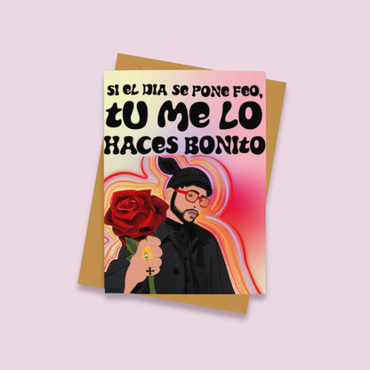 Bunny Valentine's Day Card
