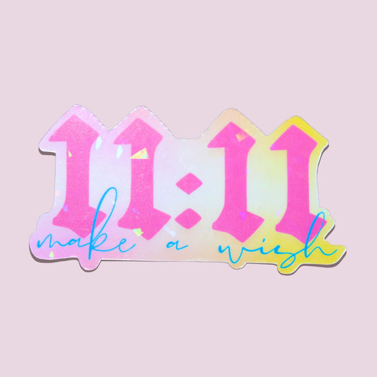 11:11 Make A Wish Sticker