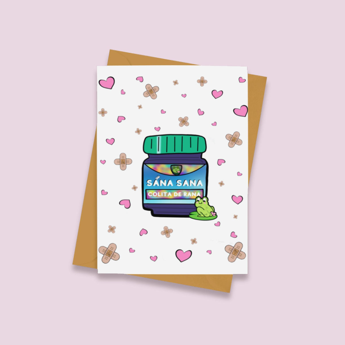 Sana Sana Colita De Rana Get Well Card