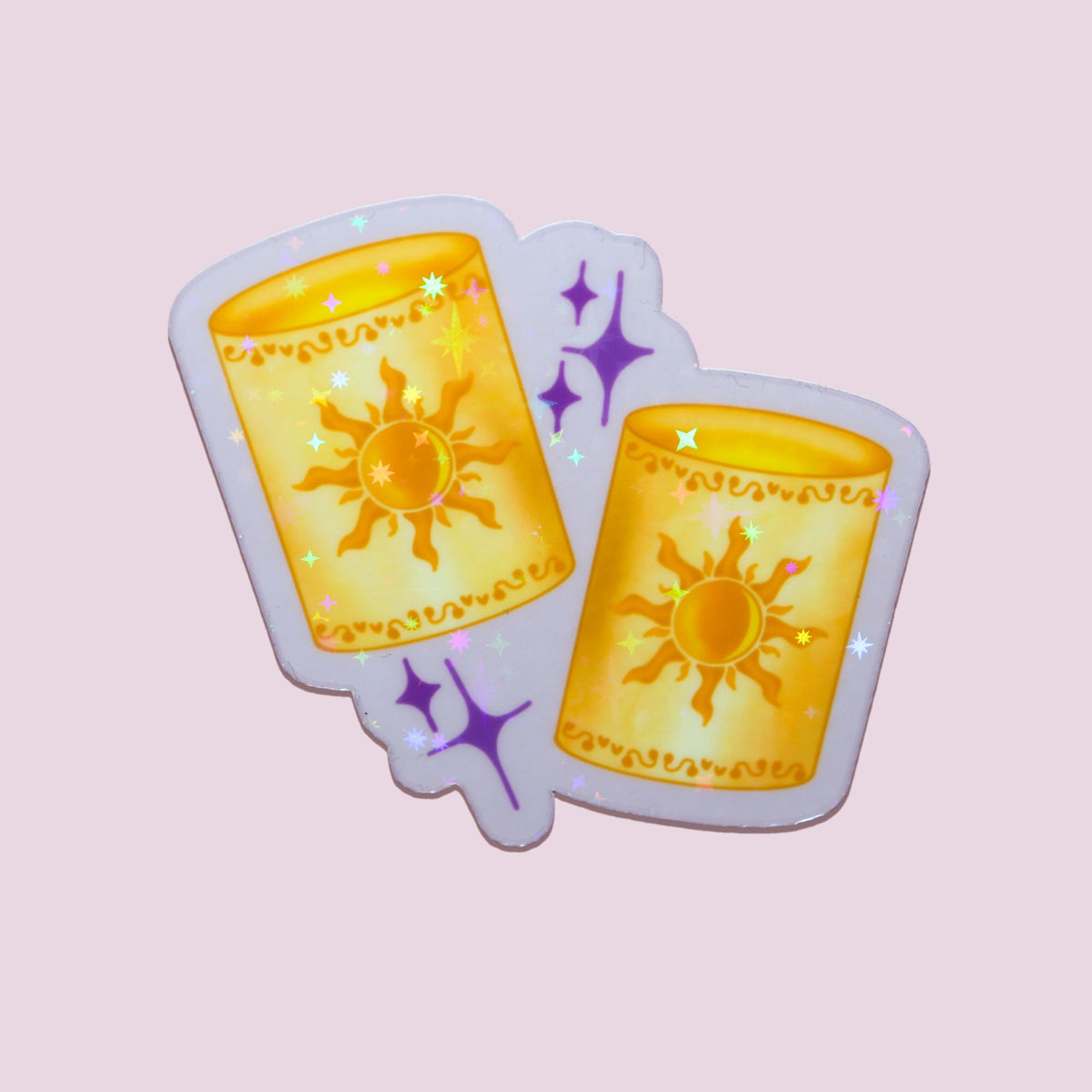 Lost Princess Lantern Sticker