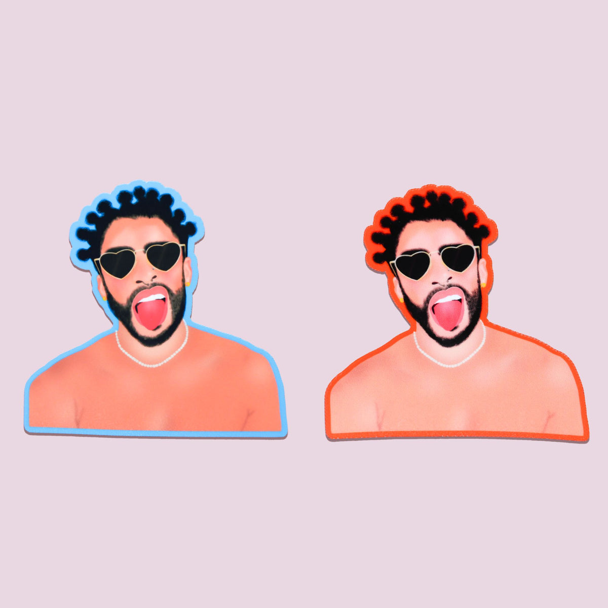 Reggaeton Bunny Sticker