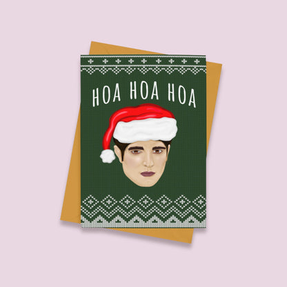 Hoa Hoa Hoa Christmas Card