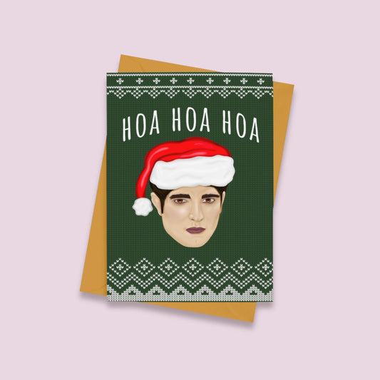 Hoa Hoa Hoa Christmas Card