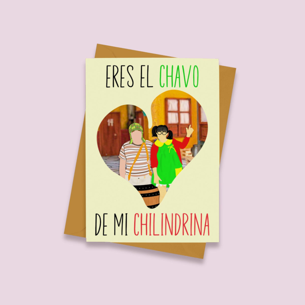 El Chavo Valentines Day Card