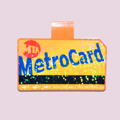 NYC Metro Card Magnetic Bookmark