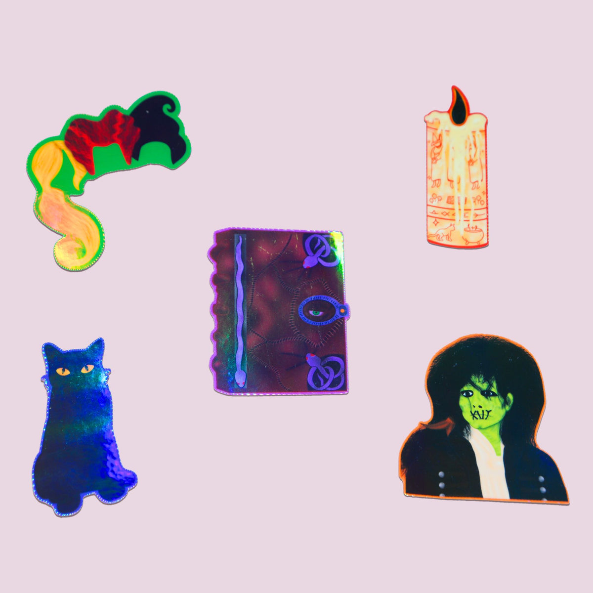 Witchy Halloween Sticker Pack