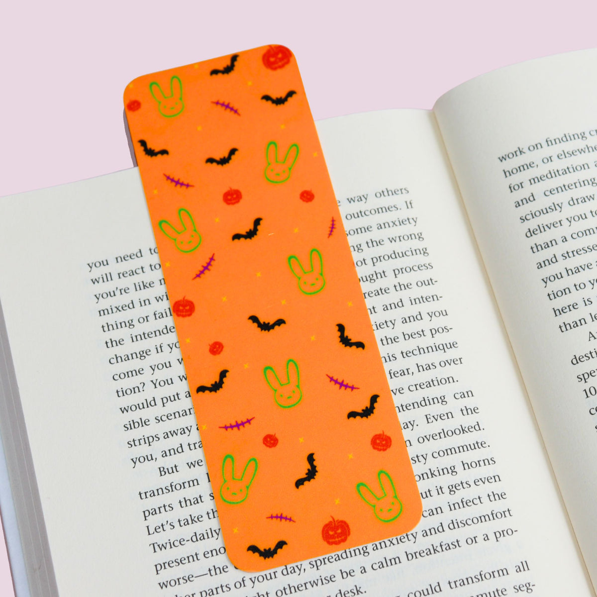 Bunny Halloween Bookmark