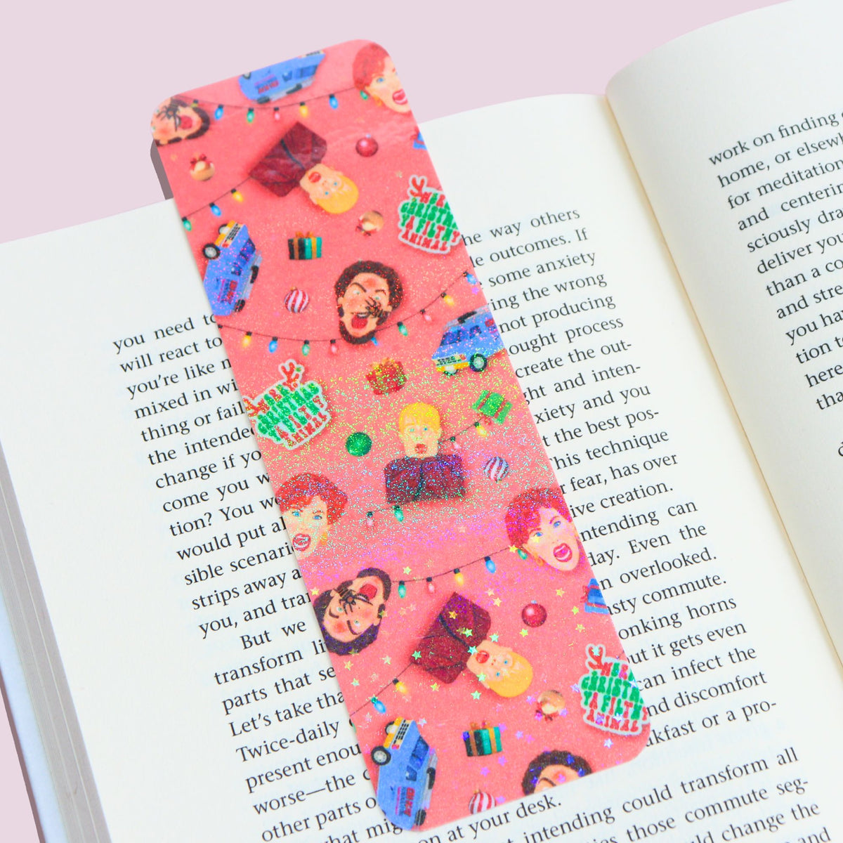 Nostalgic Christmas Movie Bookmark