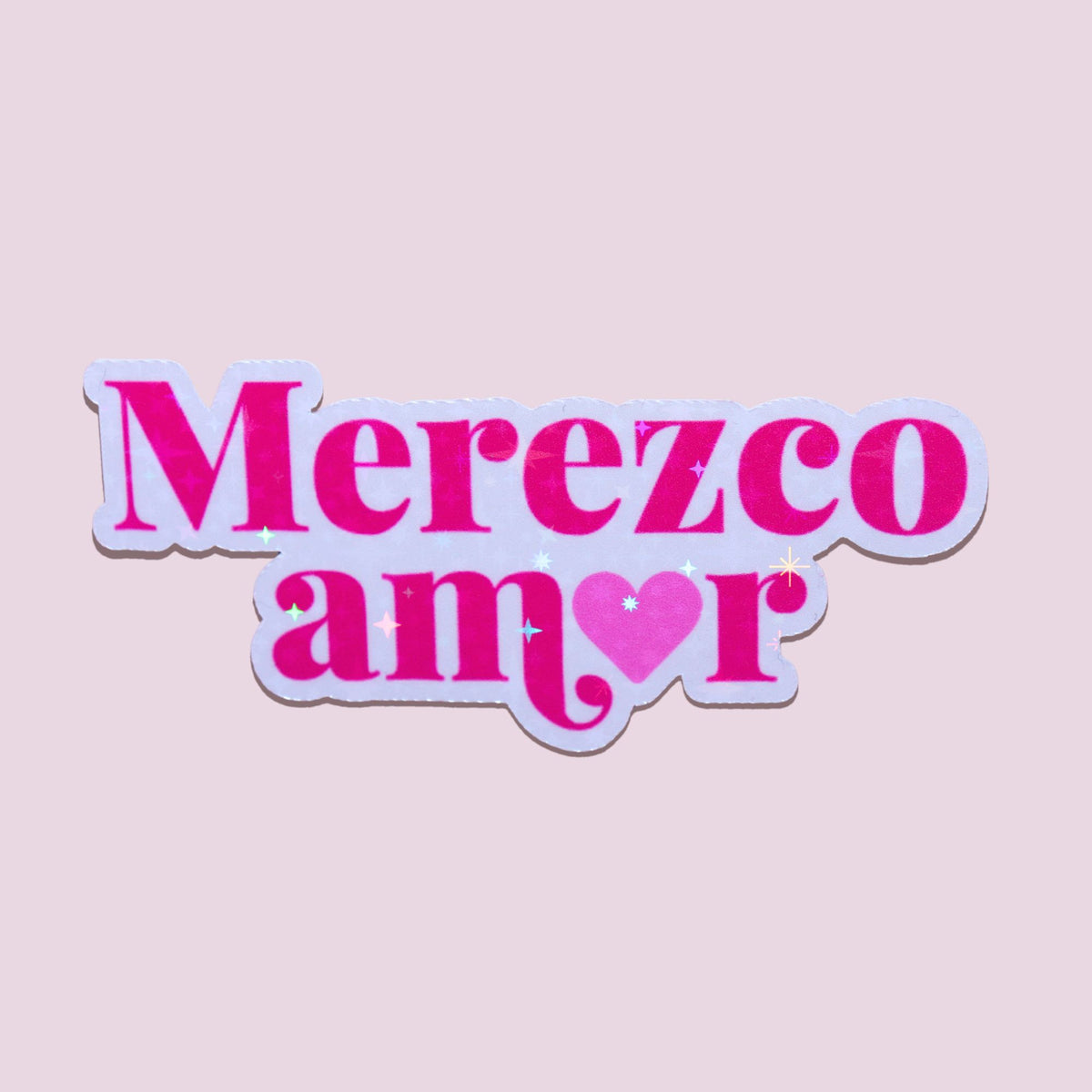 Merezco Amor Sticker