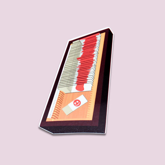 Criminal Blood Slides Sticker