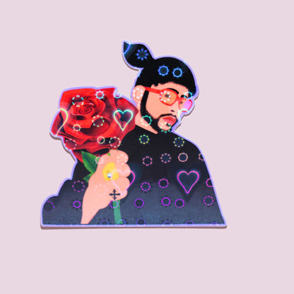Conejo Valentine's Sticker