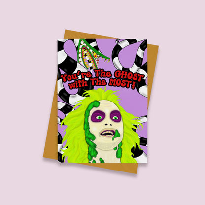 Ghost With The Most Love Card