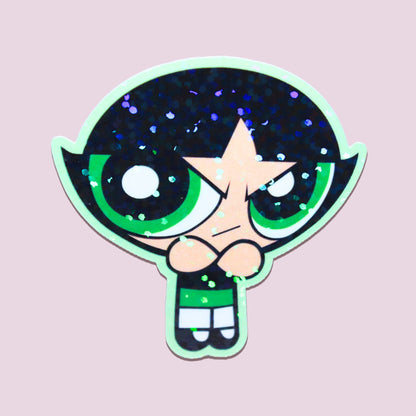 Buttercup Nostalgic Cartoon Sticker