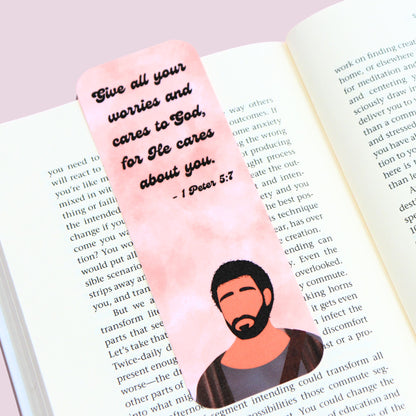 1 Peter 5:7 Scripture Bookmark