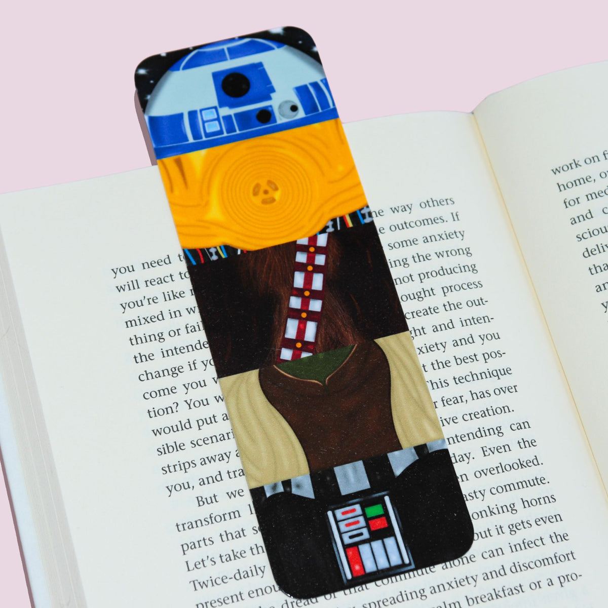 Space Galaxy Character Bookmark