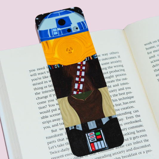 Space Galaxy Character Bookmark