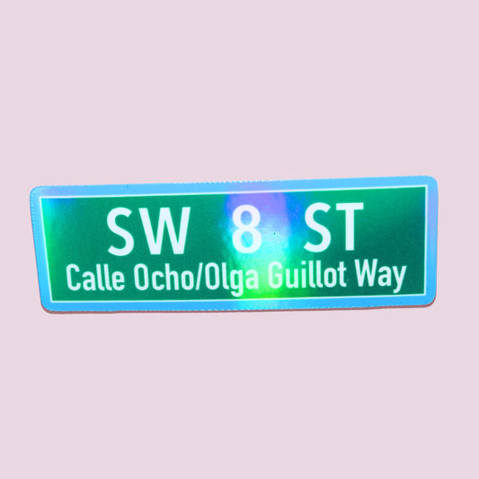 Calle Ocho Sticker