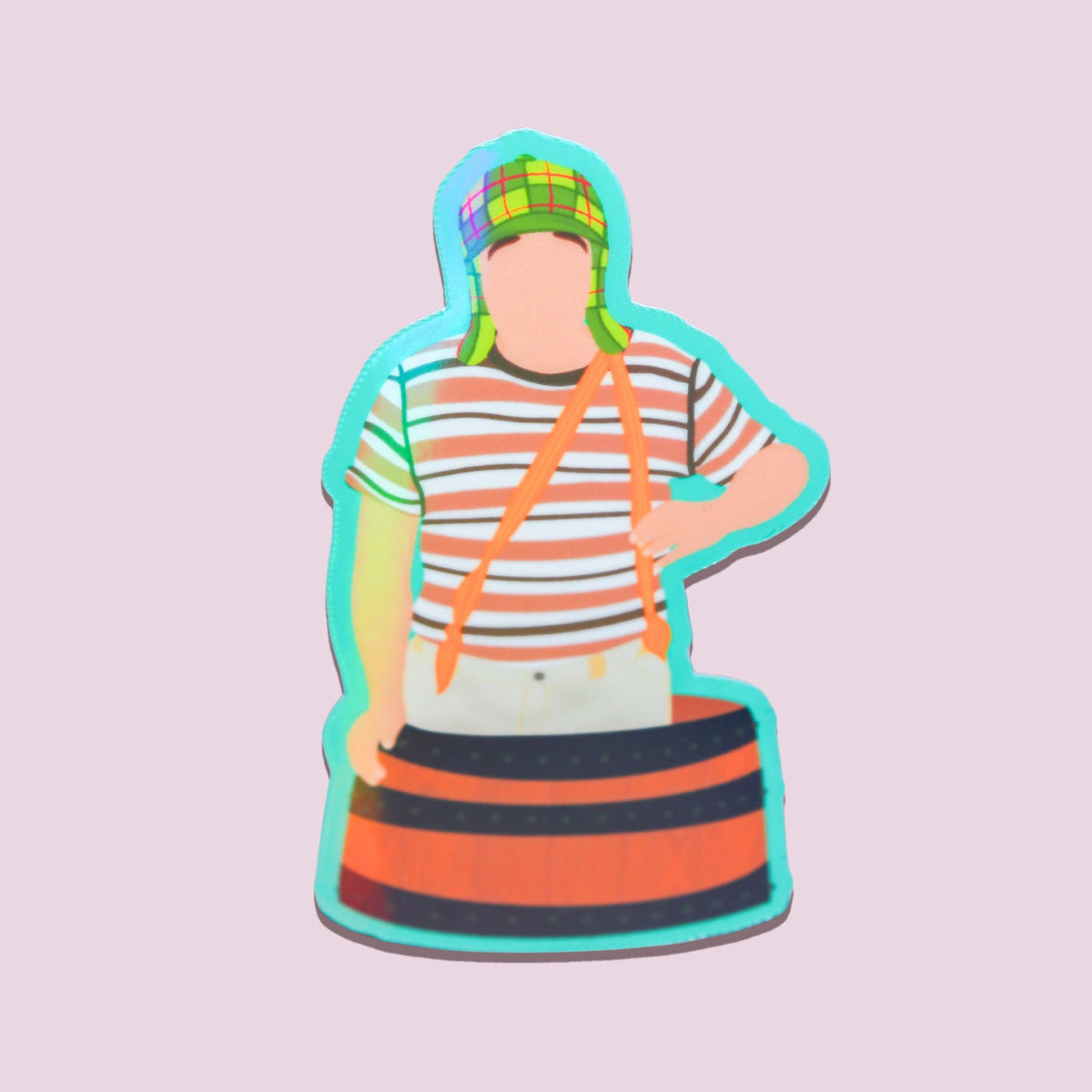 El Chavo Del 8 Barril Sticker