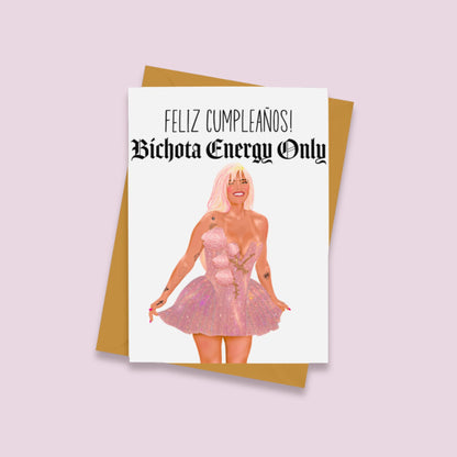 Feliz Cumpleaños KG Birthday Card
