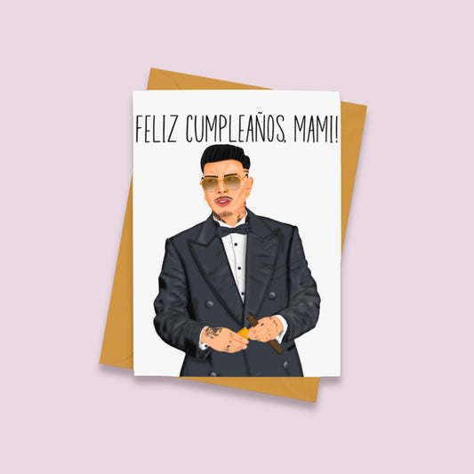Feliz Cumpleaños Mami Birthday Card