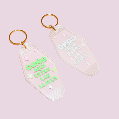 Coño Keychain