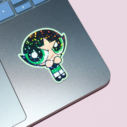 Buttercup Nostalgic Cartoon Sticker