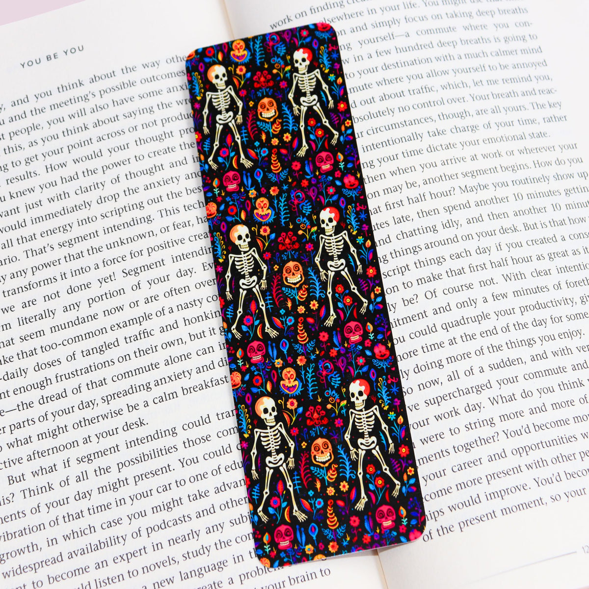 Colorful Day of The Dead Bookmark