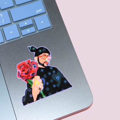 Conejo Valentine's Sticker