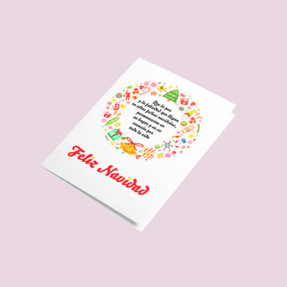 Feliz Navidad Christmas Card