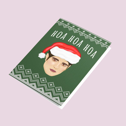 Hoa Hoa Hoa Christmas Card