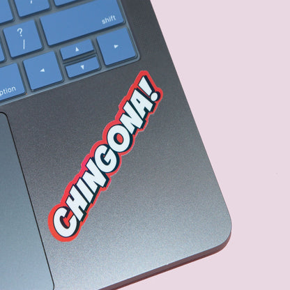 Chingona Holographic Sticker