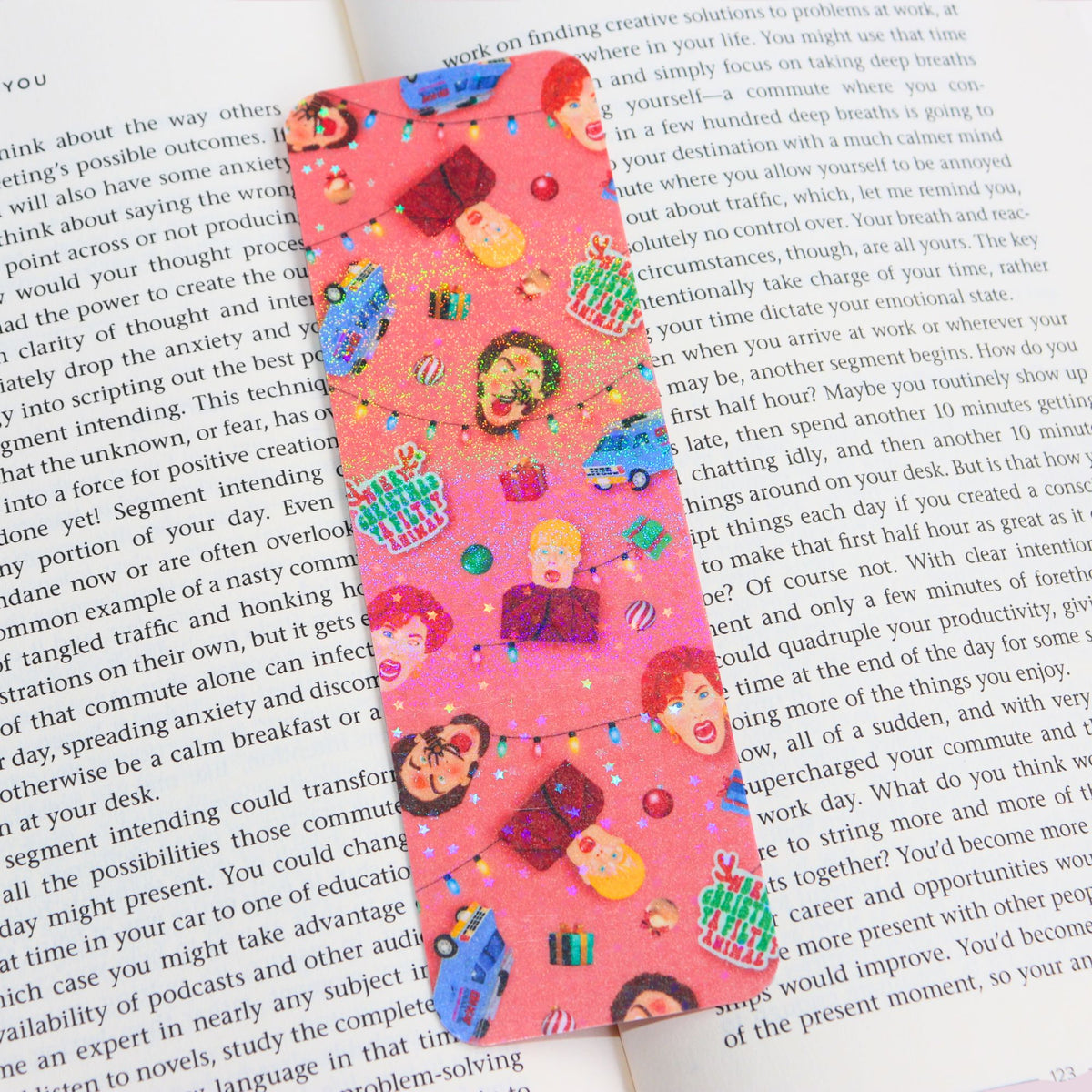 Nostalgic Christmas Movie Bookmark