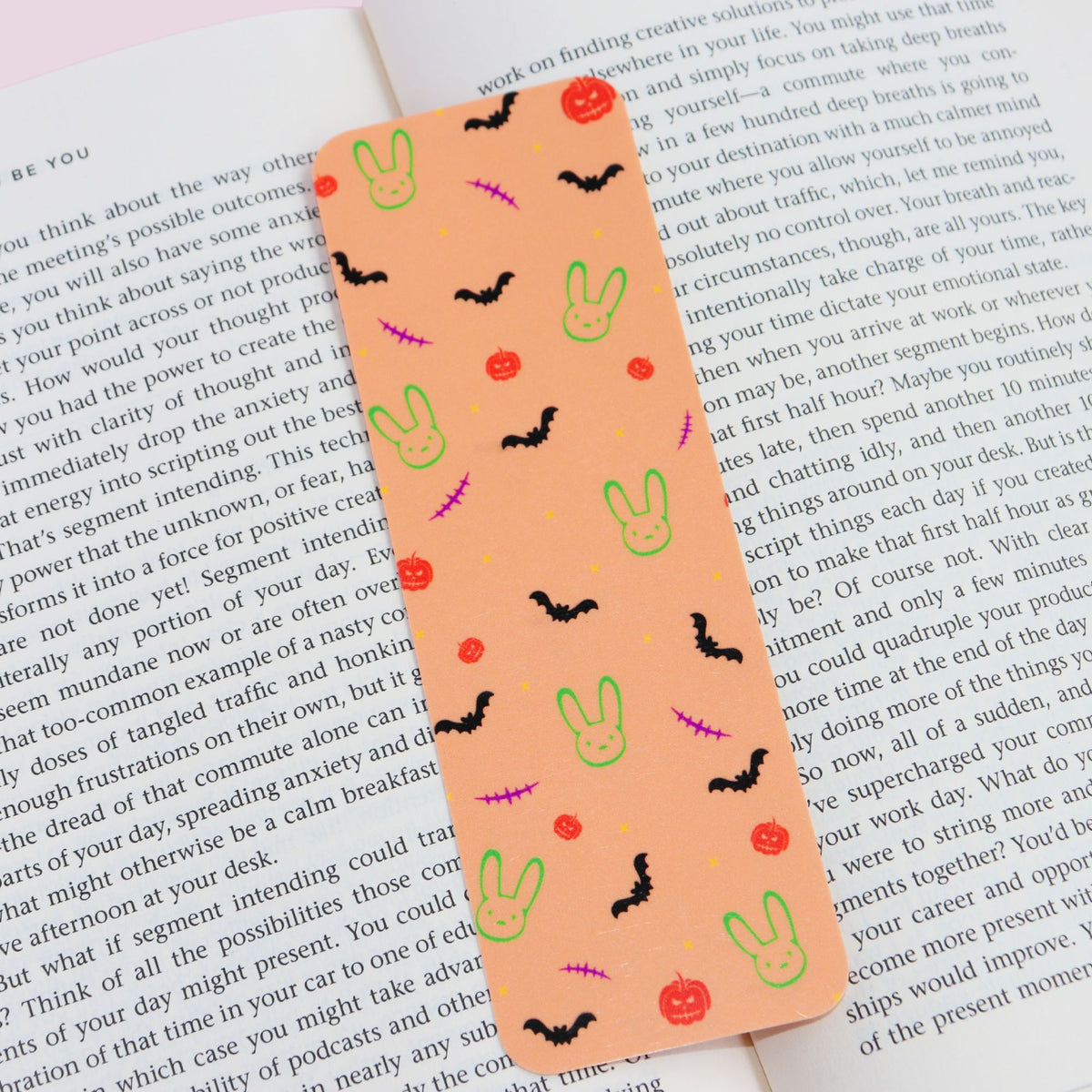Bunny Halloween Bookmark