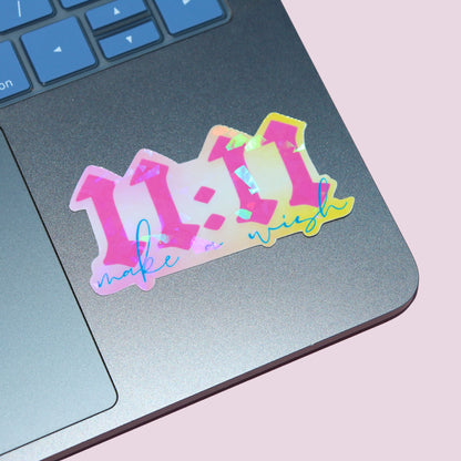 11:11 Make A Wish Sticker
