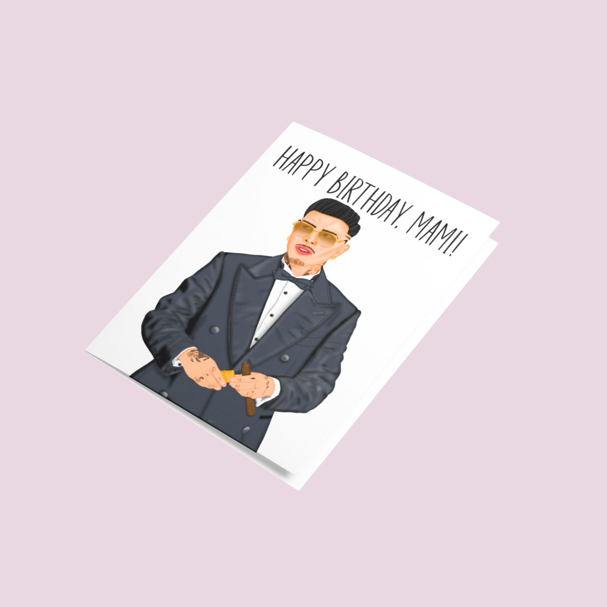 Reggaeton Happy Birthday Mami Card